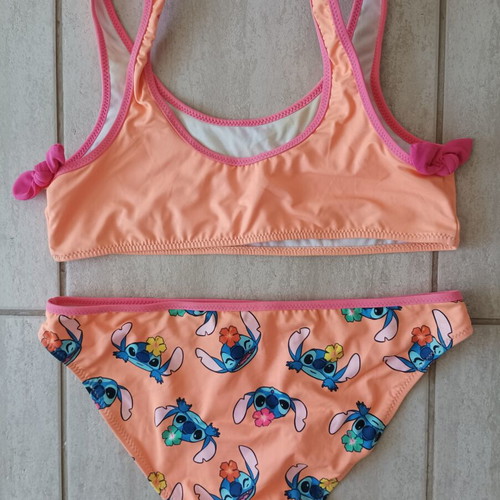 Zara girls' swimsuit Stitch like new, size 13-14 years, multicolor