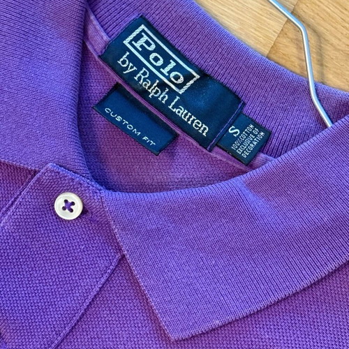 Ralph Lauren Polo Tshirt like new, purple, size S