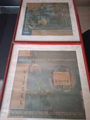 Diesel old frames used, set of 2 pieces