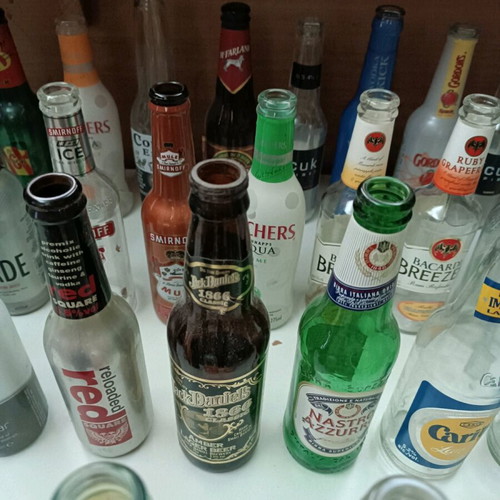 Bottle collection used, pack of 42 pieces