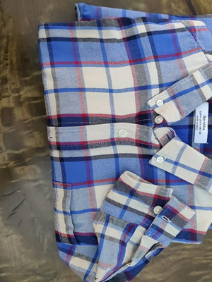 Πουκάμισο Bershka καρό μεταχειρισμένο, πολύχρωμο, μέγεθος M