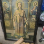 Wooden icons used