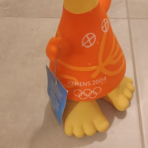 Athena Collectible Figure New, Official Athens 2004 Olympic Mascot