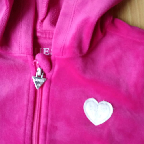 Guess velour baby girl clothing set 18 months 86cm like new
