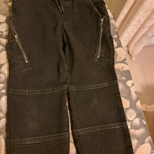 Zara Kids black jogger pants size 122 cm like new