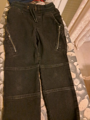 Zara Kids black jogger pants size 122 cm like new