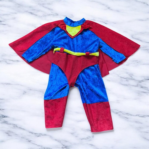 Superman kids costume for boys 18 months like new