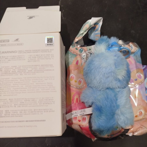 Labubu Popmart Big Intro Energy Hope plush toy like new with box