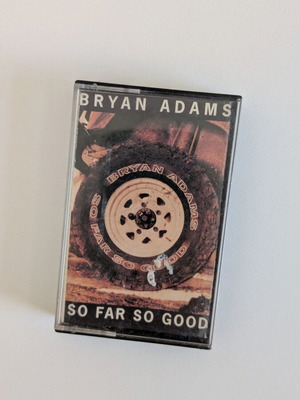 Bryan Adams So Far So Good касета, A&M рок музика