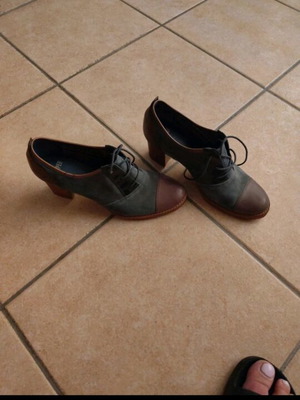 Camber women's shoes ballerinas size 39 blue and brown like new
