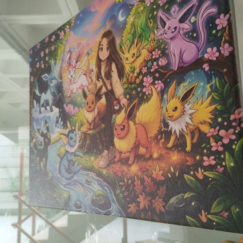 Canvas with custom print, 40x30cm