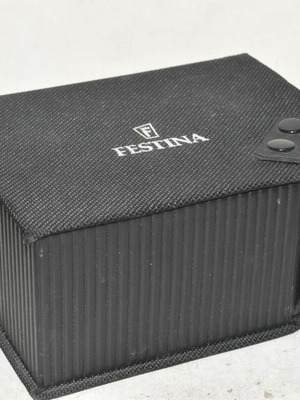 Festina watch case used, hard storage box