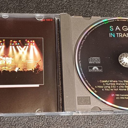 Saga In Transit CD used, rock