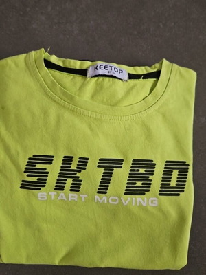 Boys' set like new, black and green