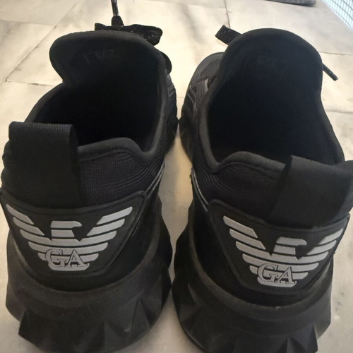 EA7 Emporio Armani Sneakers new, black, size 45