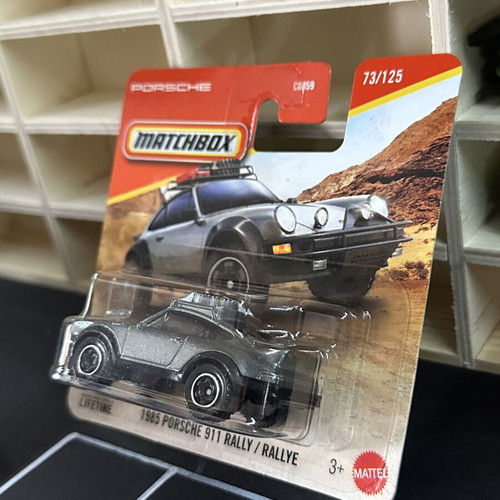 Matchbox 1985 Porsche 911 Rally new, sealed