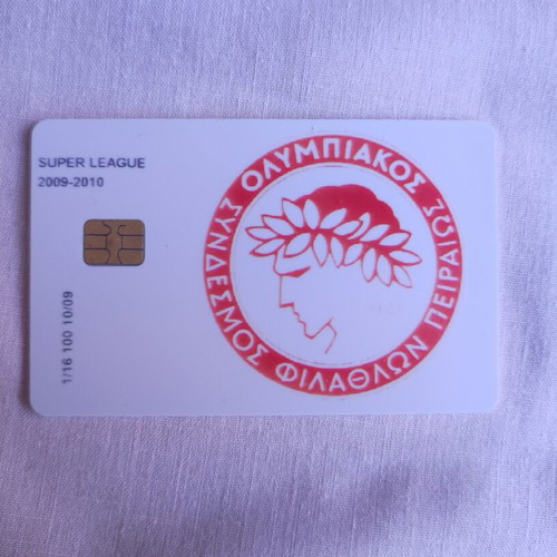 Olympiakos Telekarta like new, 2009/10 championship