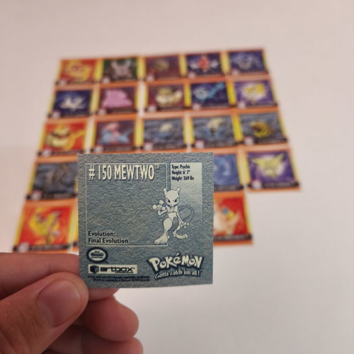 Pokemon collectible stickers pack of 150 like new