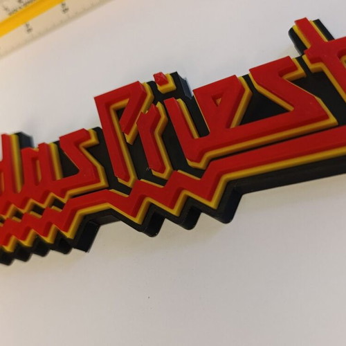 Judas Priest Logo 3D decorative new