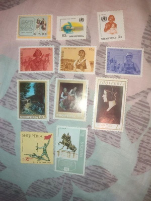 Αλβανία 1960s-1970s MNH πακέτο 11 vintage γραμματοσήμων
