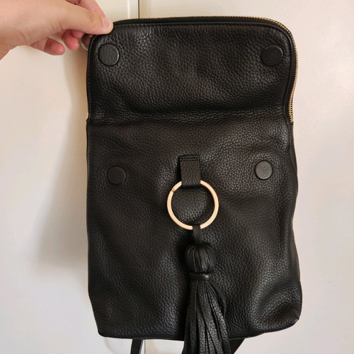 Whistles Verity Mini Backpack like new, black