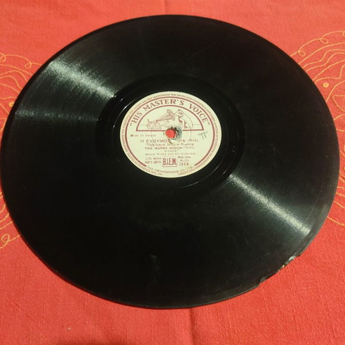 His Master's Voice 78 rpm record used, 1946, classical music