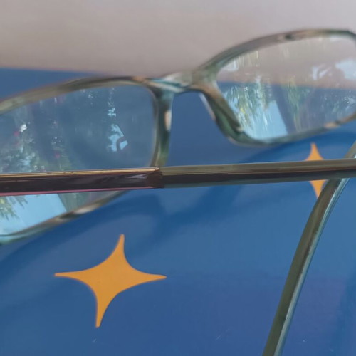 Emanuel Ungaro glasses frame like new, green