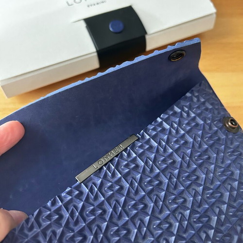 Lommer EvaMini handbag new, purple, waterproof with 3D texture