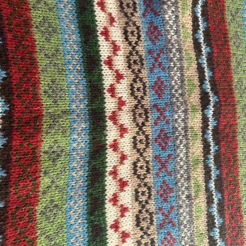 Benetton United Colors multicolor knit sweater M