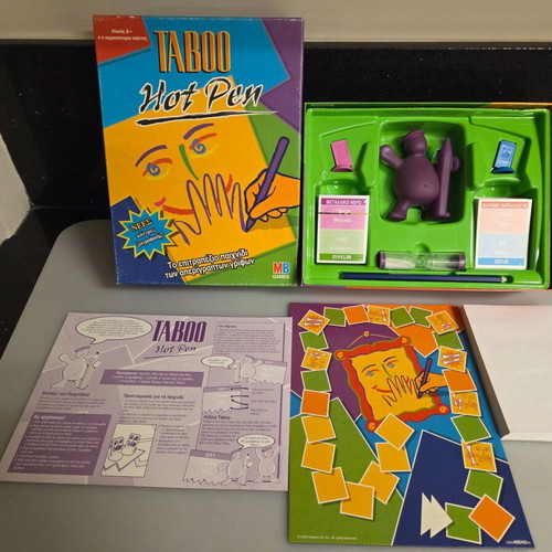 Hasbro 48043 Taboo Hot Pen board game new, 1989