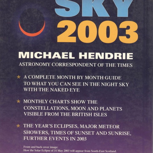 Night Sky 2003 Astronomy Book new, English