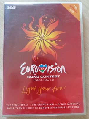 Eurovision Song Contest Baku 2012 DVD used, pop