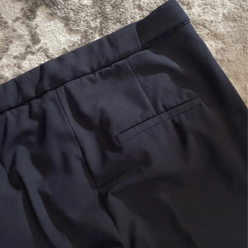 Zara straight-leg pants, blue, size S