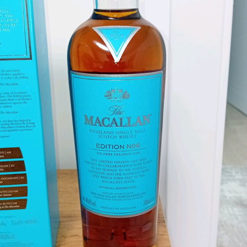 Macallan Edition 6 whiskey new