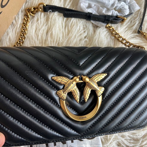 Pinko Shoulder Bag New Black