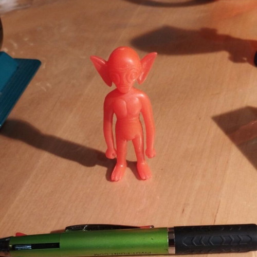 Wonder Grow Monsters alien figure like new, rare