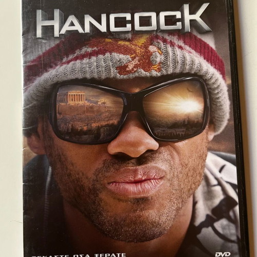 Hancock DVD used, action comedy sci-fi fantasy with subtitles