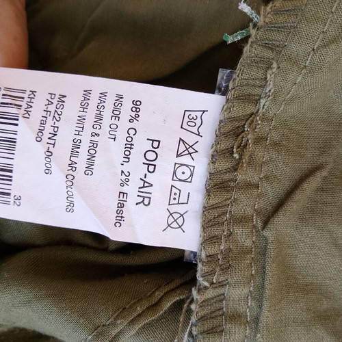 Pop Air Khaki Pants Size 32 Like New