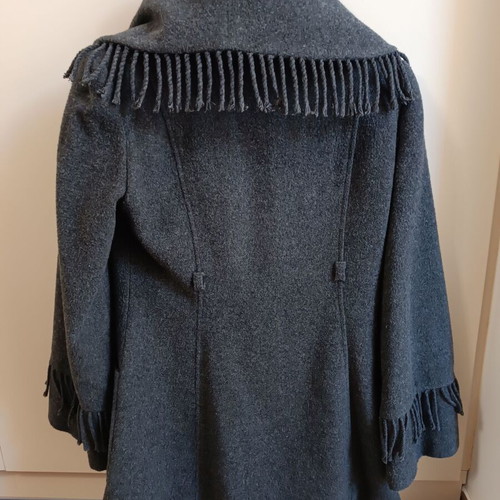 Naf Naf coat used, gray, size 38