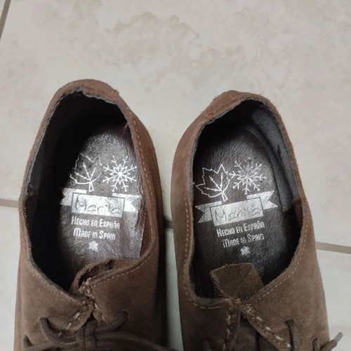 Marila brown suede moccasin loafers, size 37