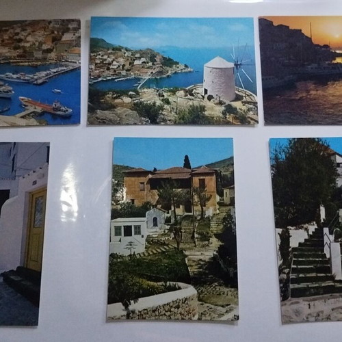 Hydra 5 old color postcards like new