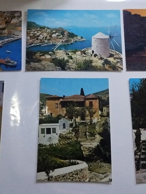 Hydra 5 old color postcards like new