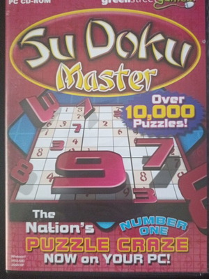 Su Doku Master PC game used in very good condition