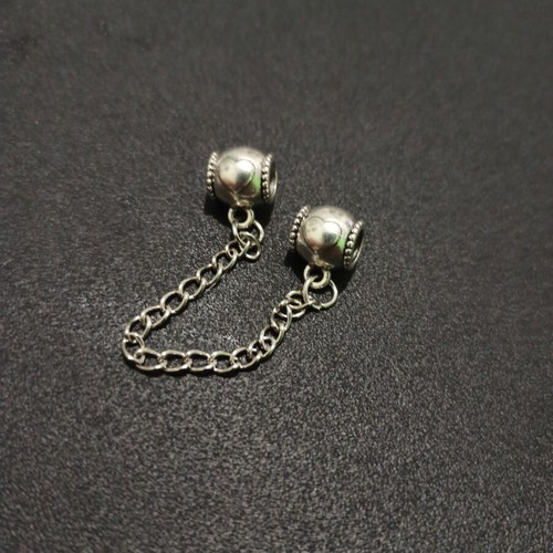 Heart safety chain silver like new
