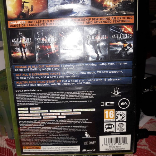 Battlefield 3 Limited Edition Xbox 360 game