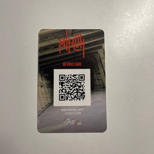 Stray Kids MIROH album new with photocard