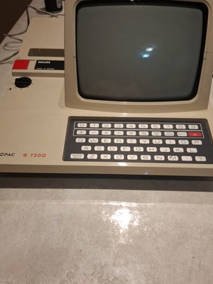 Videopack G 7200 Philips console used, not working for repair