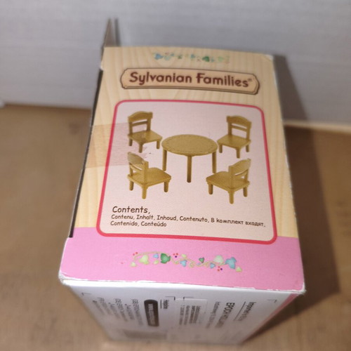 Epoch Sylvanian Family Table and Chair Set new, no figures