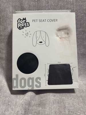 Pet seat cover for dog and cat new for car use
