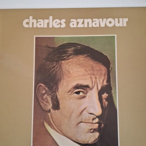 Aznavour vinyl record anthology used
